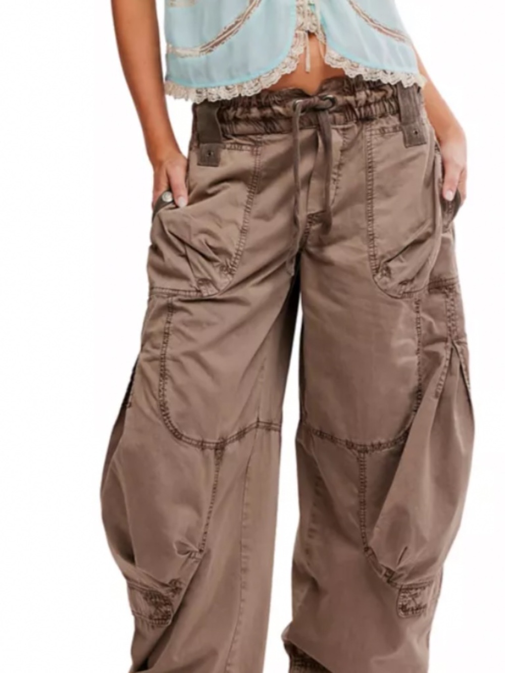 Free People We the Free Onset Cargo Pants - Picture 4 of 10